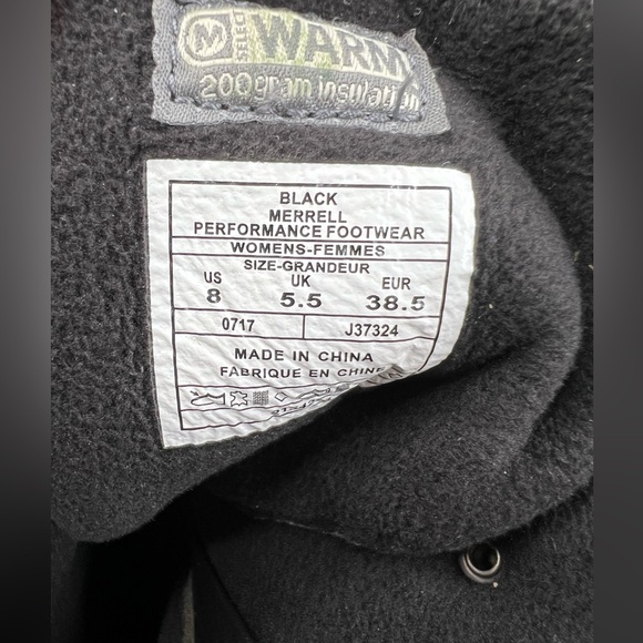 Merrell Aurora Tall Ice+ Women’s Size 8 Winter Snow Boots - Picture 11 of 12